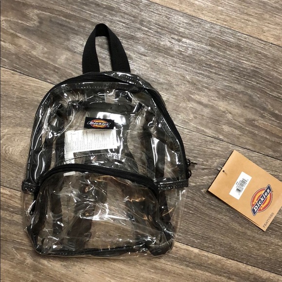 clear mini backpack purse